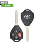 Toyota New OEM 2010-2013 Corolla Remote Head Key 4B Trunk FCCID: GQ4-29T PN# 89070-02620