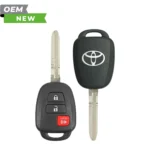 Toyota New OEM 2013-2023 RAV4 Remote Head Key 3B FCCID: HYQ12BDM PN# 89070-42D30 (Japan Production)