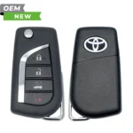 Toyota New OEM 2019-2026 Camry Remote Flip Key 4B Trunk FCCID: HYQ12BFB PN# 89070-06790