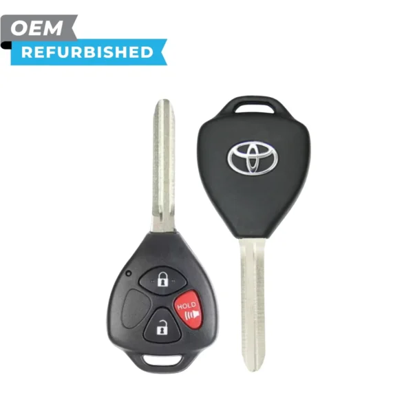 Toyota Refurbished 2009-2016 Venza, Matrix Remote Head Key 3B FCCID: GQ4-29T PN# 89070-02640