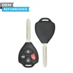 Toyota Refurbished 2011 Camry Remote Head Key 4B Trunk FCCID: HYQ12BBY PN# 89070-06650