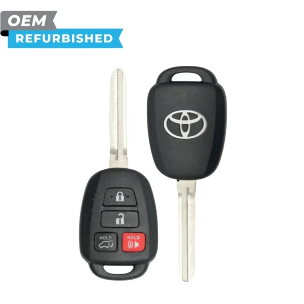 Toyota Refurbished 2013-2019 RAV4 Remote Head Key 4B Hatch FCCID: GQ4-52T PN# 89070-0R100