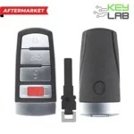 Volkswagen Aftermarket 2006-2015 Passat Smart Key 4B Trunk FCCID: NBG009066T PN# HLO 3C0 959 752 N