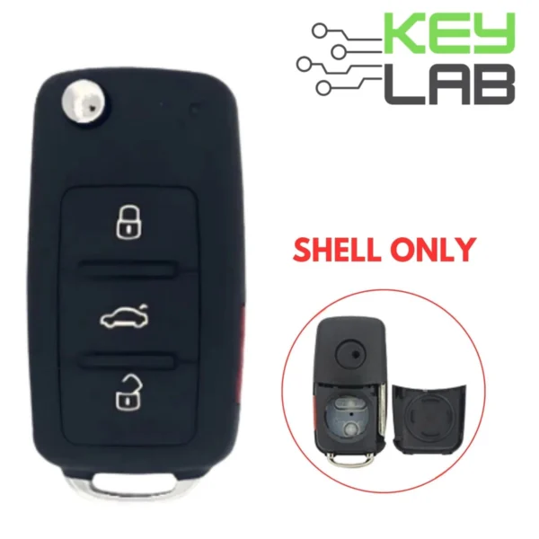 Volkswagen 2011-2016 Flip Key SHELL for NBG010180T