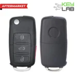 Volkswagen Aftermarket 2002-2006 Jetta Remote Flip Key 4B FCCID: NBG735868T PN# 1J0959753AM