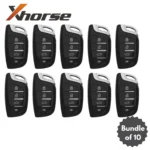 Xhorse - (10 Pack) Universal Smart Key 4B Trunk (XSCS00EN)
