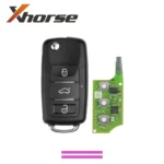 Xhorse - Universal Flip Key 3B (XEB510EN) For VVDI (SUPER REMOTE) Built-In XT27B Super Chip