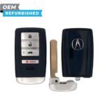 Acura Refurbished 2015-2020 ILX RLX TLX Smart Key (No Memory) 4B Trunk FCCID: KR5V1X PN# 72147-TX6-A22