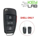 Audi 2006-2010 Flip Key SHELL for NBG009272T