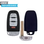 Audi Refurbished (No Logo) 2008-2012 A4, A5, S4, S5 Smart Key (w/o Comfort Access) 4B Trunk FCCID: IYZFBSB802 PN# 8T0959754A