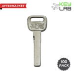 Audi/Volkswagen Aftermarket 1996-2014 A5/A5/A6, Passat, Jetta Metal Test Key HU66 (Pack of 100)