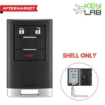 Cadillac 2010-2016 Smart Key SHELL 3B for NBG009768T