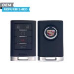 Cadillac Refurbished 2007-2013 SRX, CTS Keyless Entry Remote 5B Hatch/Remote Start FCCID: OUC6000066 PN# 20998281, 5923883