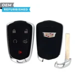 Cadillac Refurbished 2014-2019 ATS, CTS, XTS Smart Key 5B Trunk/Remote Start FCCID: HYQ2AB PN# 13598530