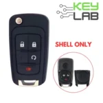 Chevrolet 2010-2019 Flip Key SHELL for OHT01060512