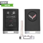 Chevrolet New OEM 2014-2019 Corvette Smart Key 5B Trunk/Convertible Roof FCCID: G09C04EEC5C PN# 22816270