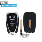 Chevrolet Refurbished 2016-2025 Camaro, Cruze, Malibu Smart Key 5B Trunk/Remote Start FCCID: HYQ4EA PN# 13589533, 13508769, 13584497