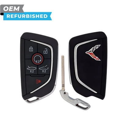 chevrolet-refurbished-2020-2025-corvette-c8-smart-key-chrome-6b-trunkremote-starthood-fccid-yg0g20tb1-pn-13536982-2367518-20260929-163658 Chevrolet Refurbished 2020-2025 Corvette C8 Smart Key (Chrome) 6B Trunk/Remote Start/Hood FCCID: YG0G20TB1 PN# 13536982 - Image 1