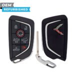 Chevrolet Refurbished 2020-2025 Corvette Smart Key (Carbon Gray) 7B Trunk/Remote Start/Hood/Drop-Top FCCID: YG0G20TB1 PN# 13538853