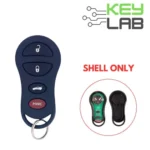 Chrysler 2002-2003 Remote Key 4B SHELL for GQ43VT17T