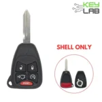 Chrysler 2006-2013 Remote Head Key 5B SHELL for OHT692714AA