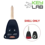 Chrysler 2007-2014 Remote Head Key 5B SHELL for OHT692427AA