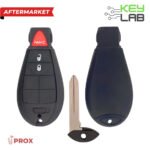 Chrysler/Jeep Aftermarket 2008-2016 Fobik Key (Keyless Go) 3B FCCID: IYZ-C01C PN# 56046706AF