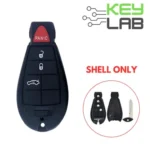 Dodge 2008-2019 Fobik Key SHELL for IYZ-C01C