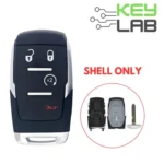 Dodge 2019-2022 Smart Key 4B SHELL for GQ4-76T