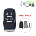 Dodge 2019-2022 Smart Key 5B SHELL for GQ4-76T