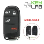 Dodge 2022-2023 Smart Key SHELL for M3N-40821302 PN# 7FF24LXHAB