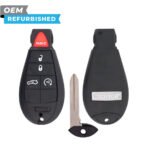 Dodge Refurbished 2008-2010 Fobik Key 5B Remote Start/Trunk FCCID: IYZ-C01C PN# 05026887AK