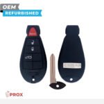 Dodge Refurbished 2008-2014 Charger, Challenger Fobik Key (Keyless Go) 4B Trunk FCCID: IYZ-C01C PN# 56046695AE