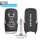 Dodge Refurbished OEM 2025 Ram 1500 Pickup Smart Key 6B Remote Start FCCID: OHT4882056 PN# 68523815AA