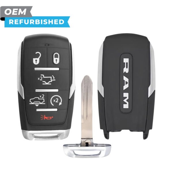 Dodge Refurbished OEM 2025 Ram 1500 Pickup Smart Key 6B Remote Start FCCID: OHT4882056 PN# 68523815AA