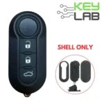 Fiat 2012-2017 Remote Flip Key SHELL for LTQF12AM433