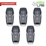 Ford Aftermarket 2013-2017 Fusion, Edge, Explorer Smart Key 5B Trunk/Remote Start FCCID: M3N-A2C31243300 PN# 164-R7989, 5923896 (Pack of 5)