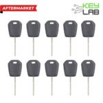 Ford Aftermarket 2013-2024 Side Mill Transponder Key H128-PT PN# 5923293, 164-R8128 (Pack of 10)
