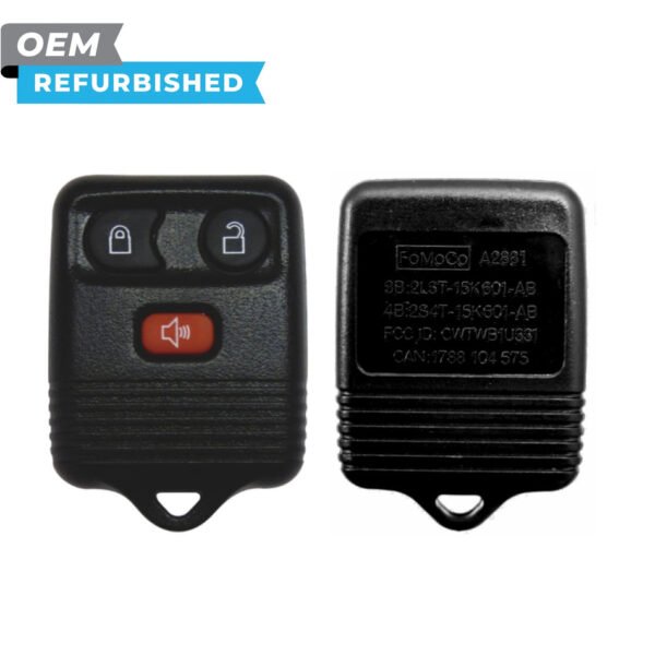 Ford Refurbished 1998-2013 Explorer, Navigator, Escape, F-150 Keyless Entry Remote 3B FCCID: CWTWB1U331 PN# 5925871