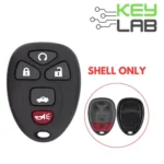 GM 2006-2012 Keyless Entry Remote 5B SHELL for OUC60270/OUC60221