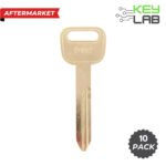 GM Aftermarket 1999-2009 Metal Test Key B102 (Pack of 10)