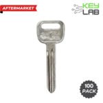GM Aftermarket 2004-2013 Escalade, Enclave, Impala, Acadia, Sierra Metal Test Key B106 PN# 599487 (Pack of 100)