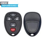 GM Refurbished 2004-2012 Cobalt, Malibu (No Logo) Keyless Entry Remote 5B Remote Start/Trunk FCCID: KOBGT04A PN# 22733524