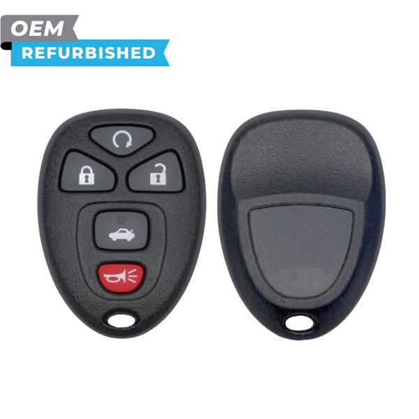 GM Refurbished 2004-2012 Cobalt, Malibu (No Logo) Keyless Entry Remote 5B Remote Start/Trunk FCCID: KOBGT04A PN# 22733524