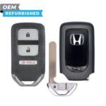 Honda Refurbished 2015-2017 Fit, HR-V, Accord Crosstour Smart Key 3B FCCID: KR5V1X PN# 72147-T5A-A01