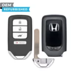 Honda Refurbished 2016-2022 Fit, HR-V Smart Key 4B Hatch FCCID: KR5V1X PN# 72147-T7S-A01