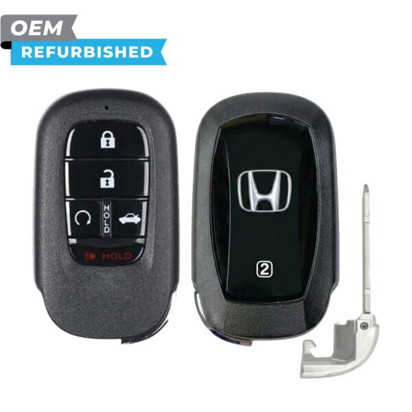 Honda Refurbished OEM 2023-2024 Accord, Civic Smart Key 5B Trunk/Remote Start (Driver 2) FCCID: KR5TP-4 PN# 72147-30A-A11