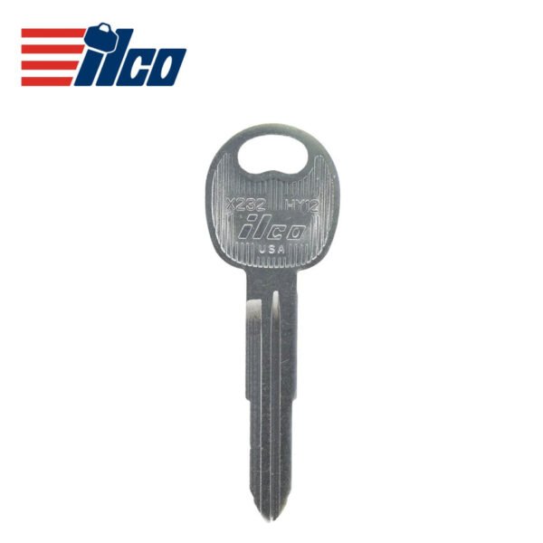Hyundai - ILCO 1995-2009 Metal Test Key HY12/X232