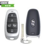 Hyundai New OEM 2021-2022 Santa Fe Smart Key 5B Hatch/Remote Start FCCID: TQ8-FOB-4F27 (TMPE) PN# 95440-S1570