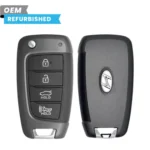 Hyundai Refurbished OEM 2023-2025 Elantra Remote Flip Key 4B Trunk FCCID: NYOMBEC4TX2004 PN# 95430-AA600